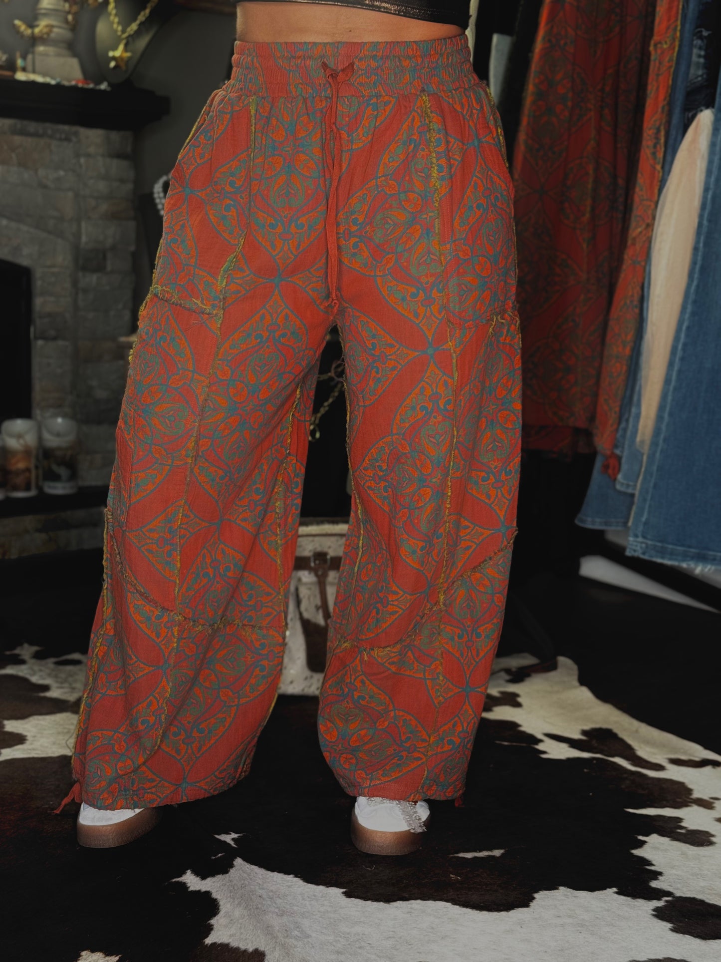 Layla Boho Harem Tie Pants