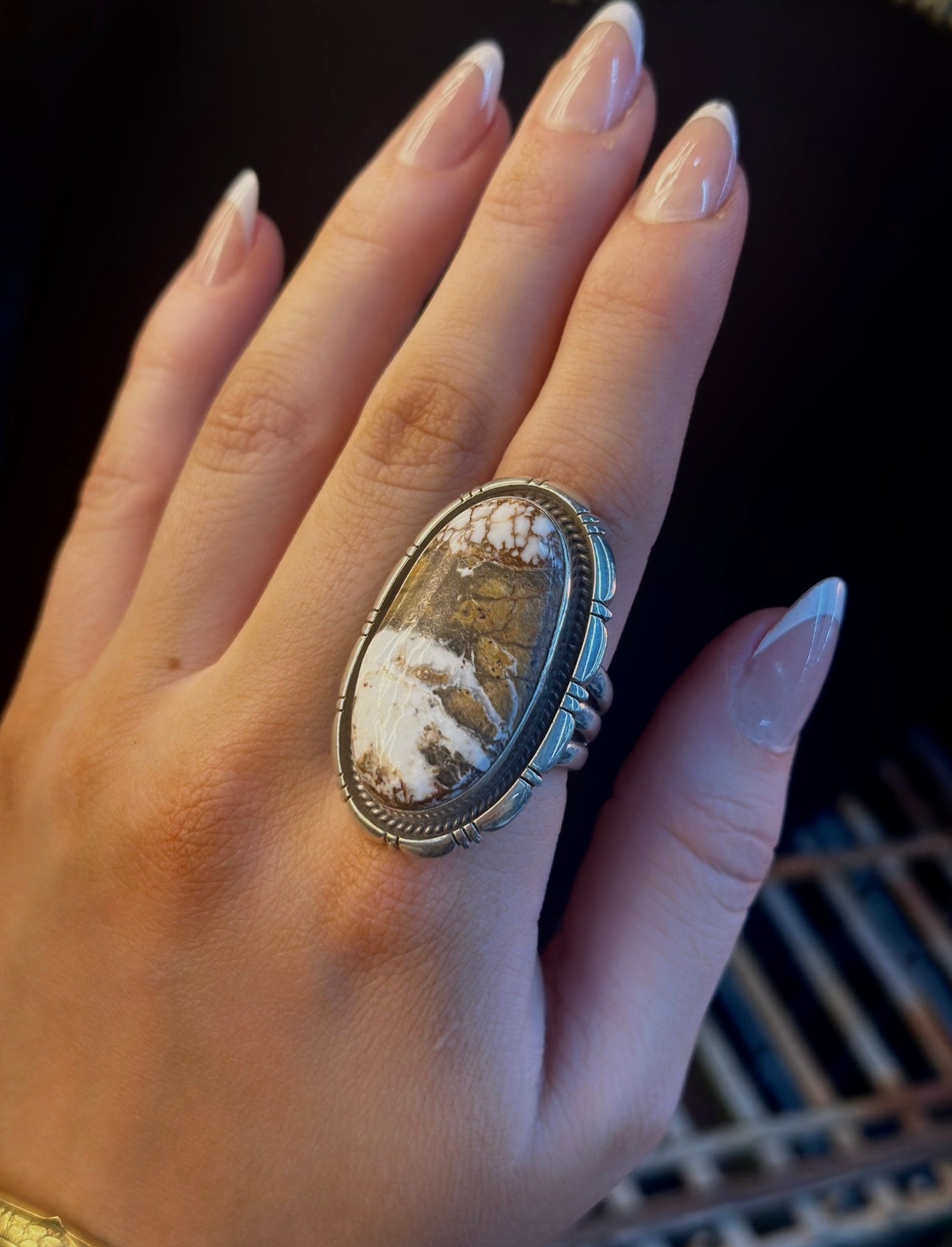 Turquoise Wild Horse Ring