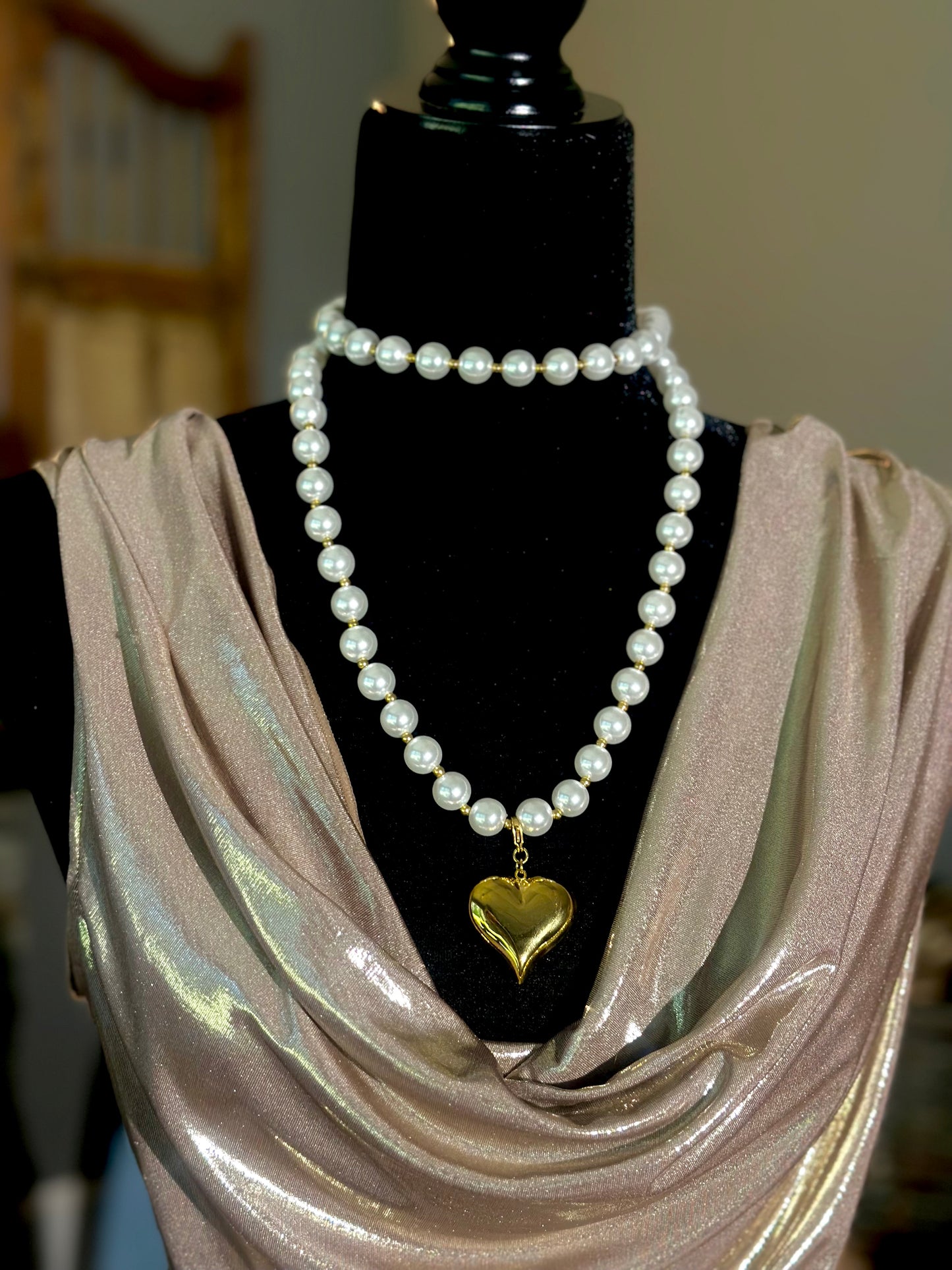 Water Resistant Pearl Necklace