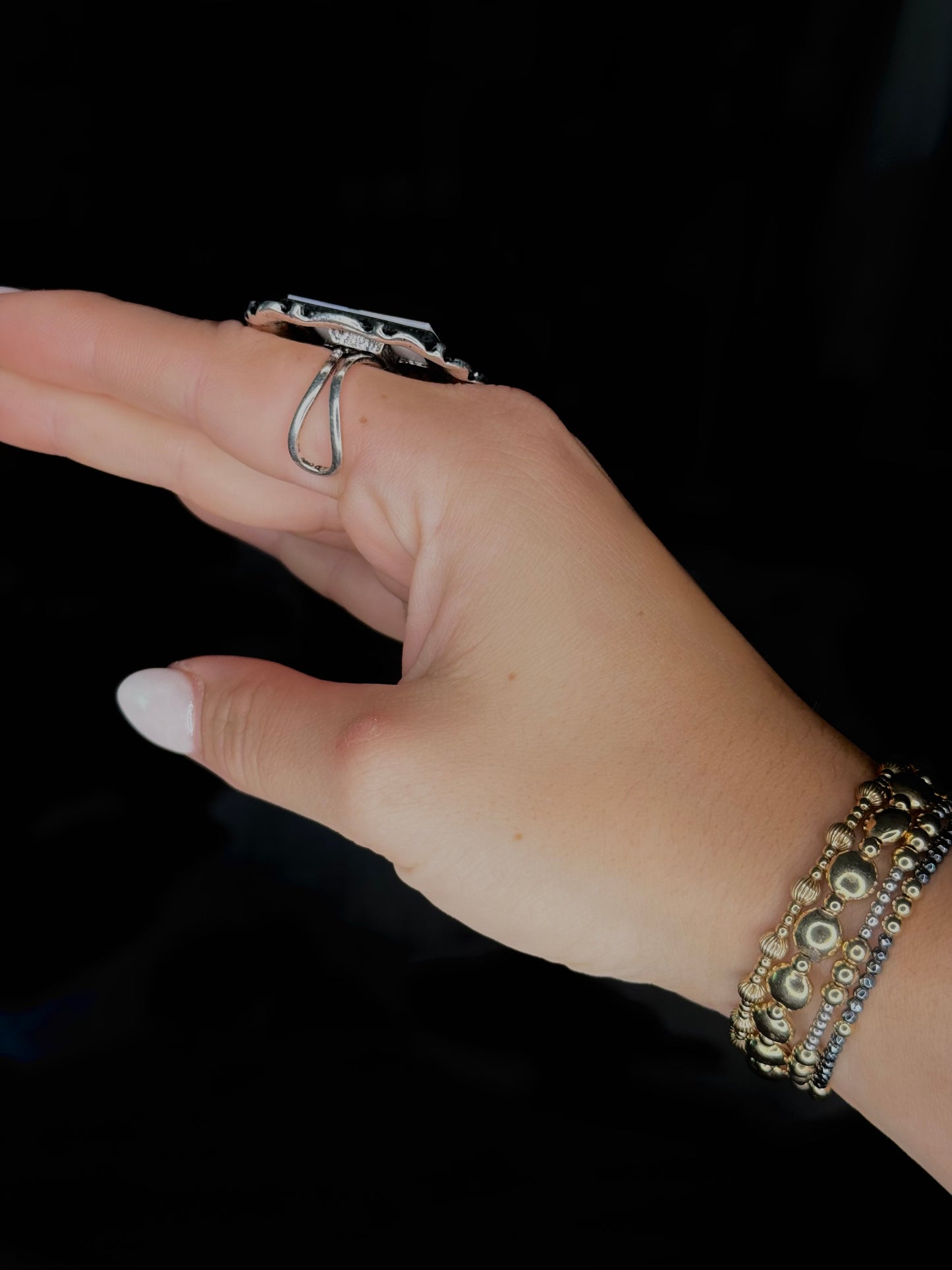 Cowboy Adjustable Vintage Style Ring