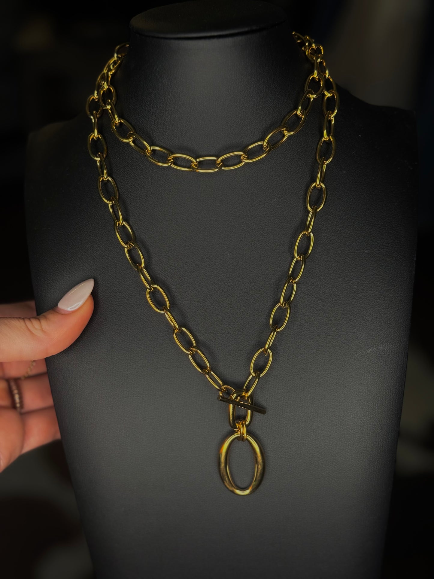 Water Resistant Gold Chain Necklace