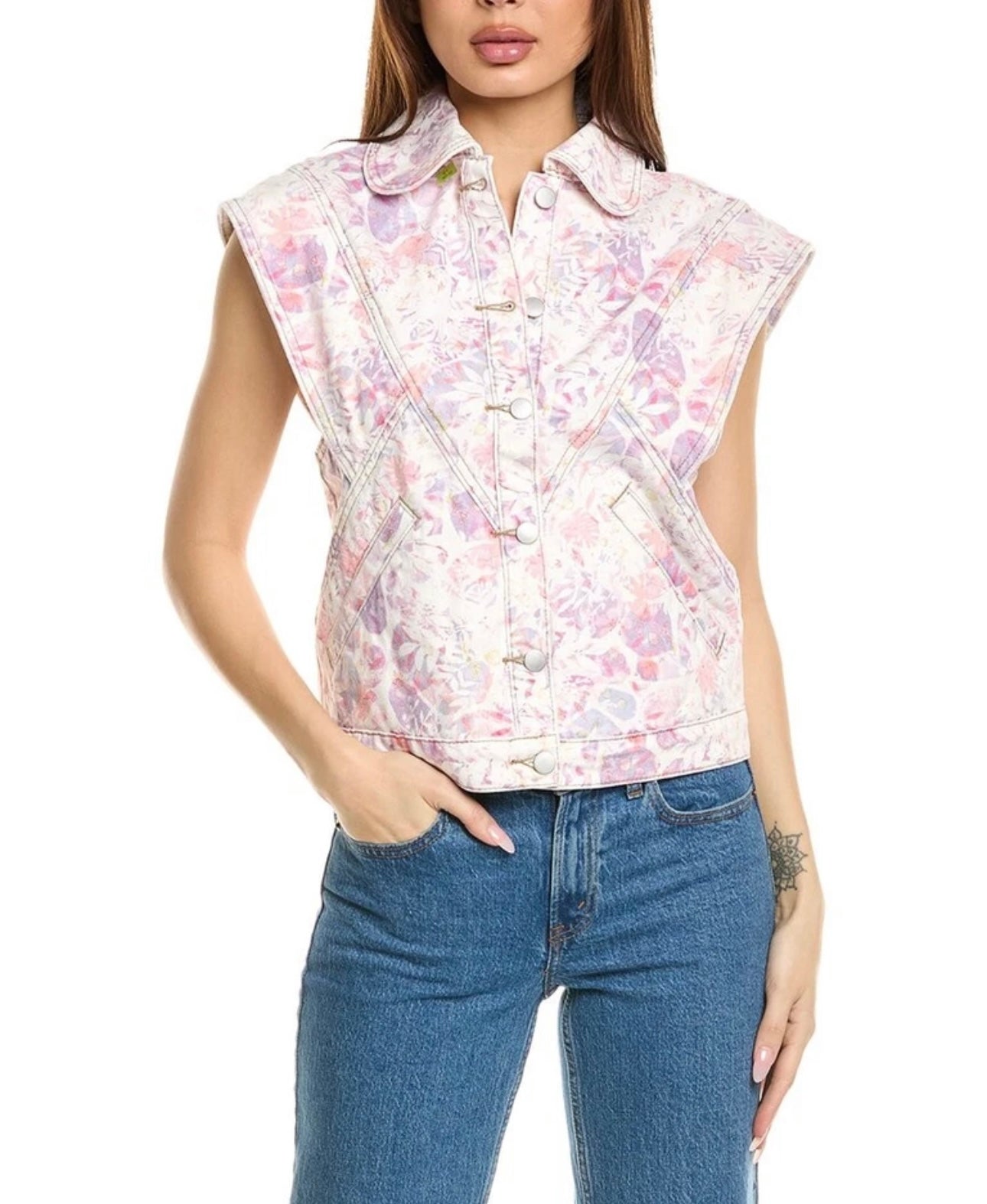 Driftwood Floral Vest