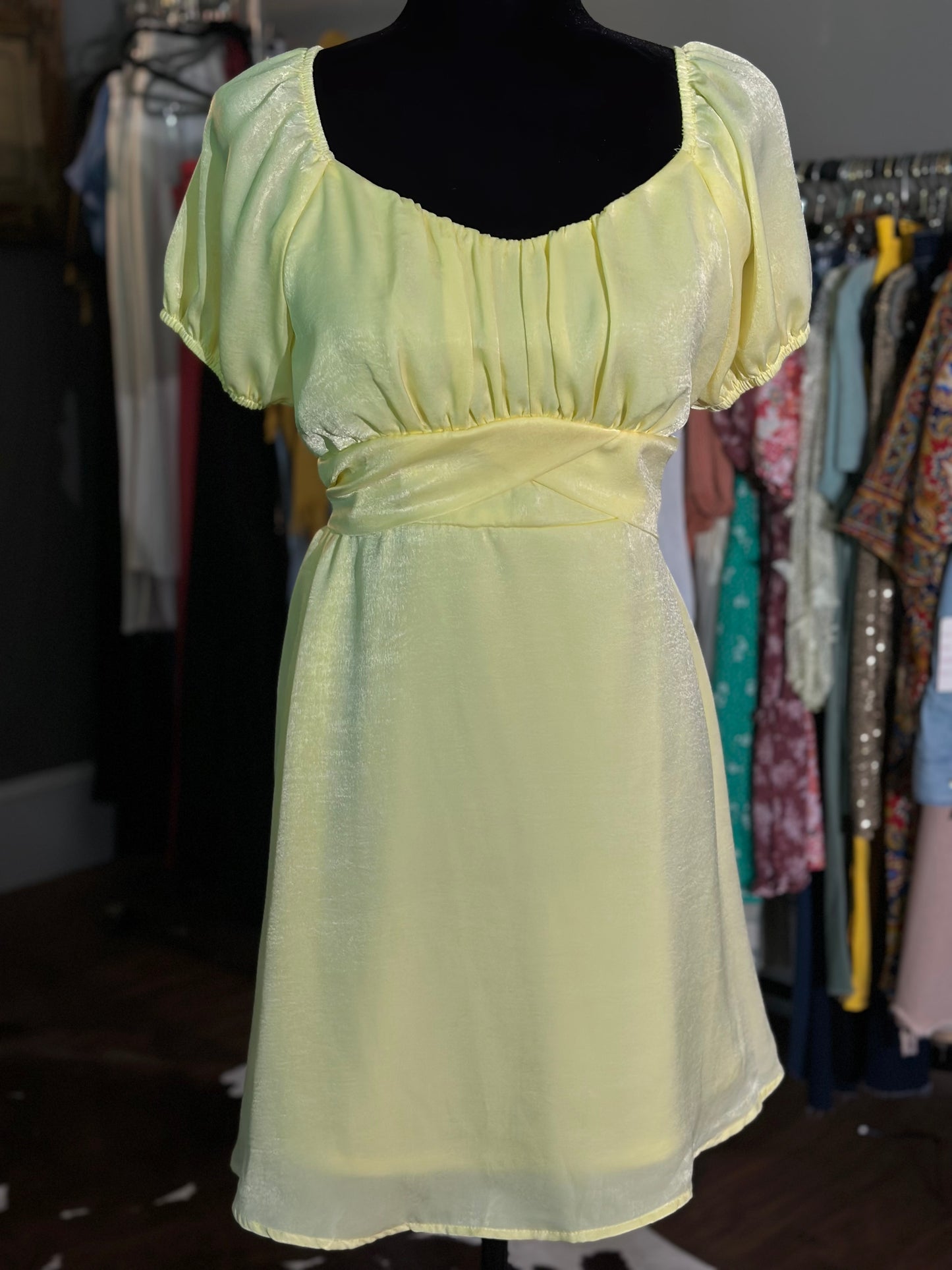 Altar’d State Yellow Dress
