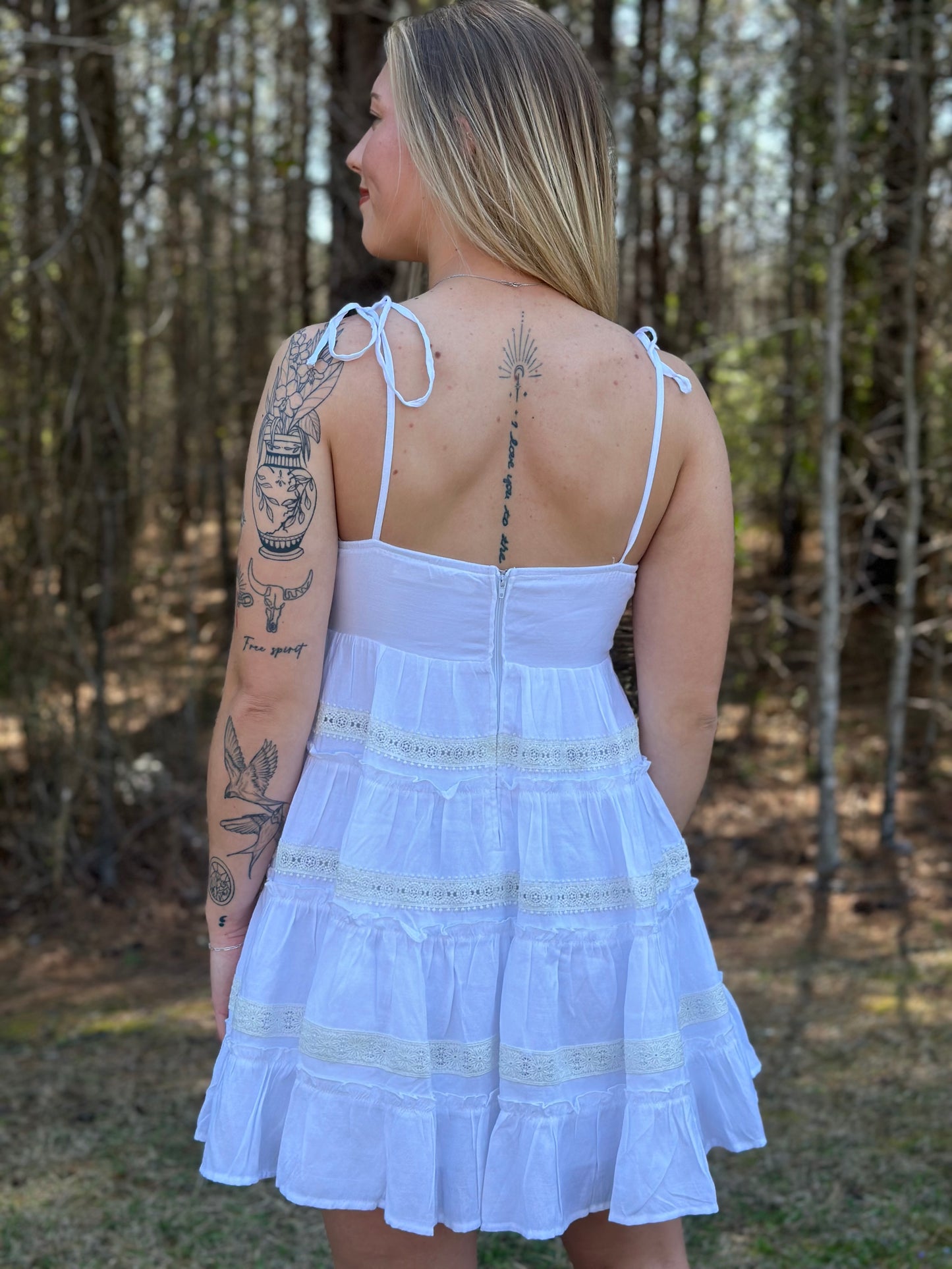 Altar’d State White Sundress