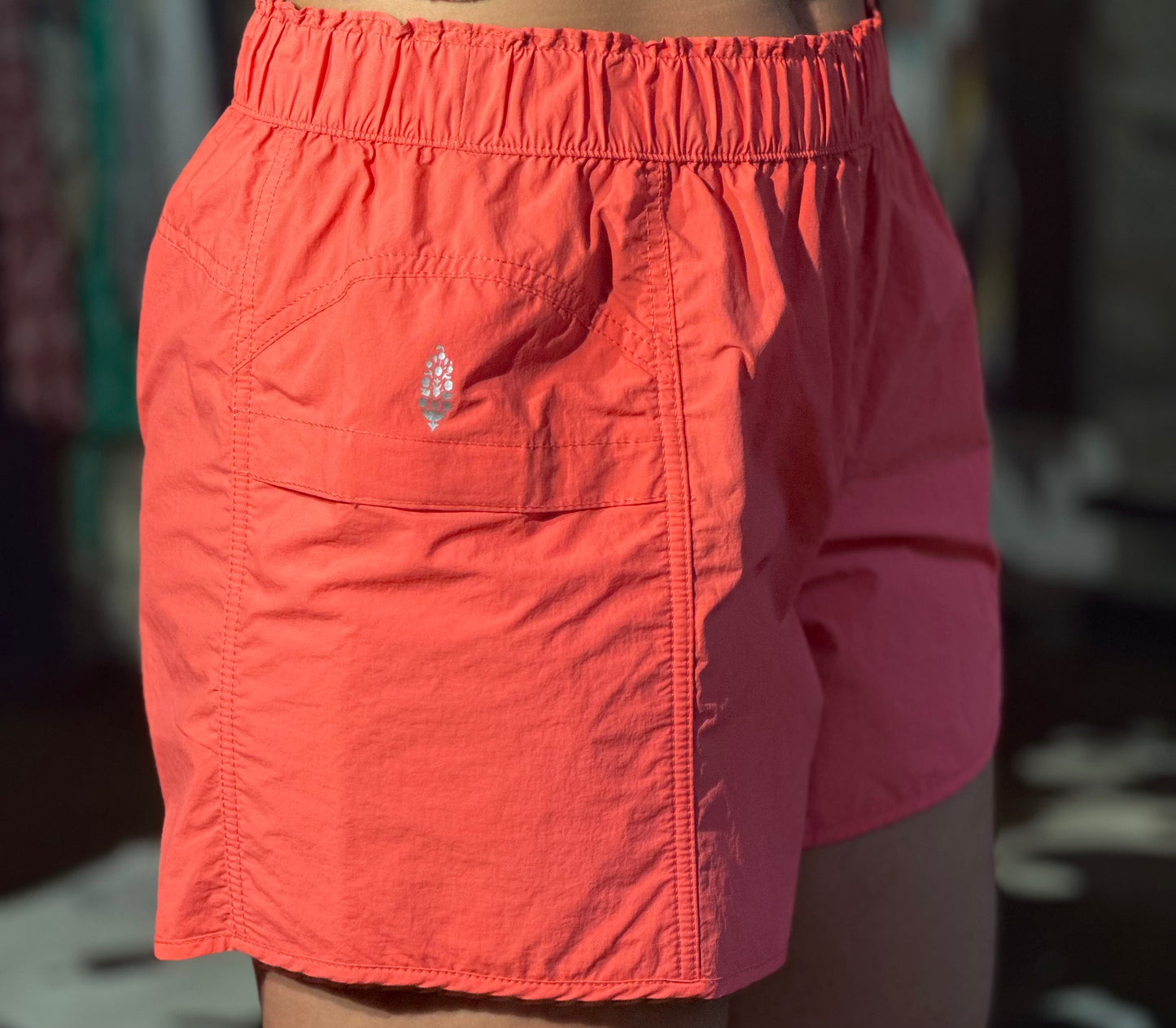 Free People Movement Coral Shorts