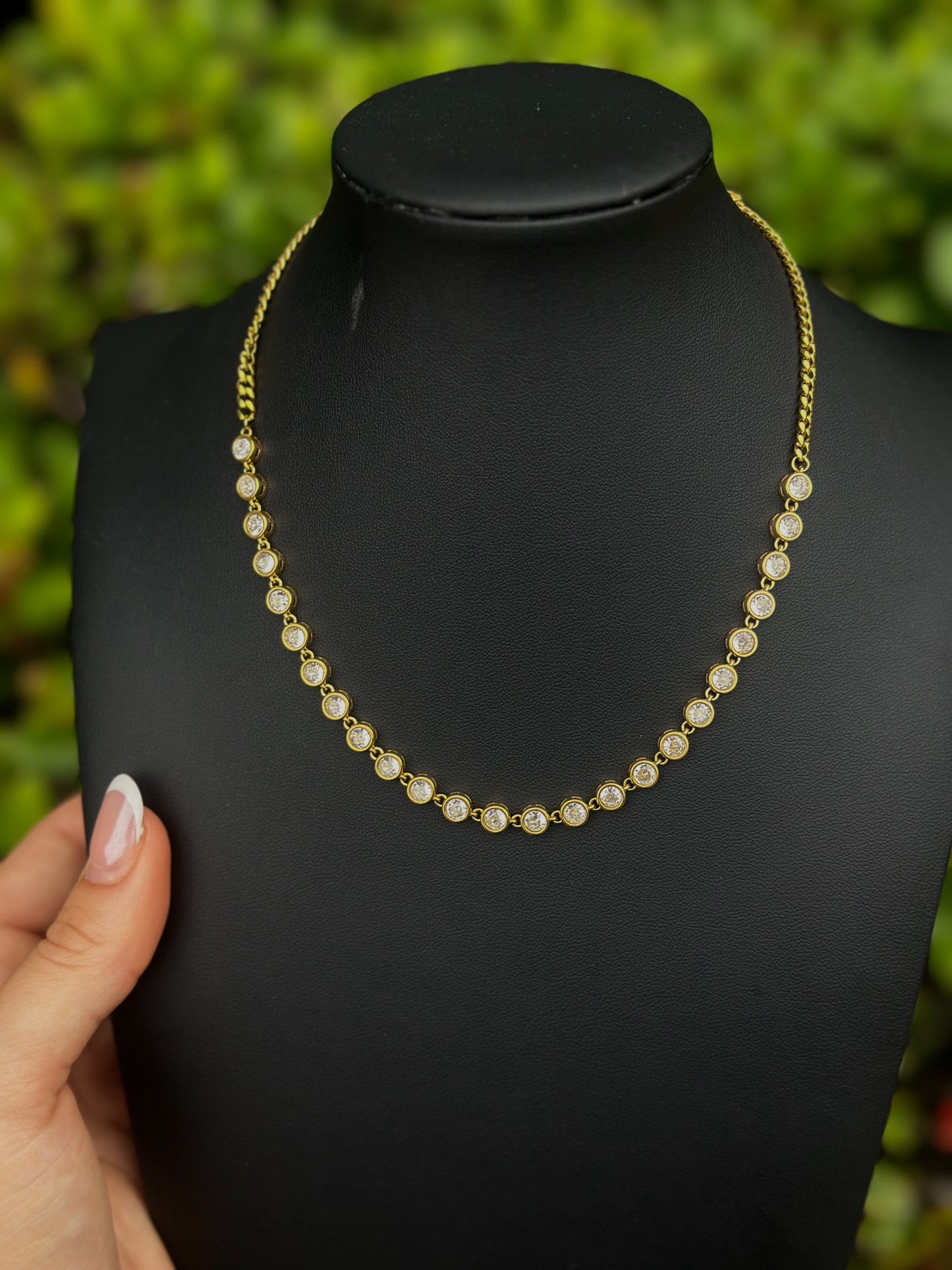 Water Resistant Diamond Necklace