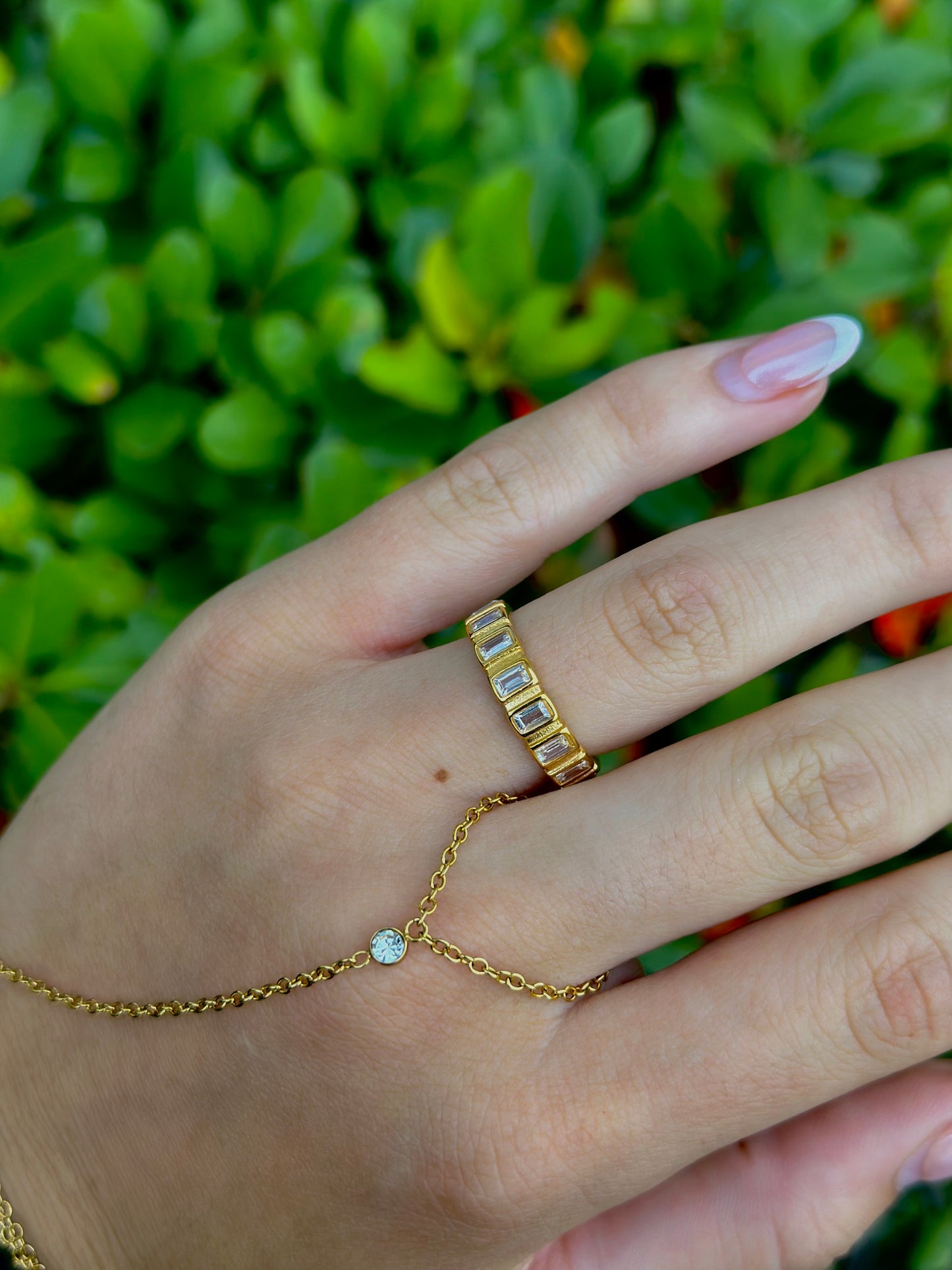 Water Resistant Gold Diamond Ring