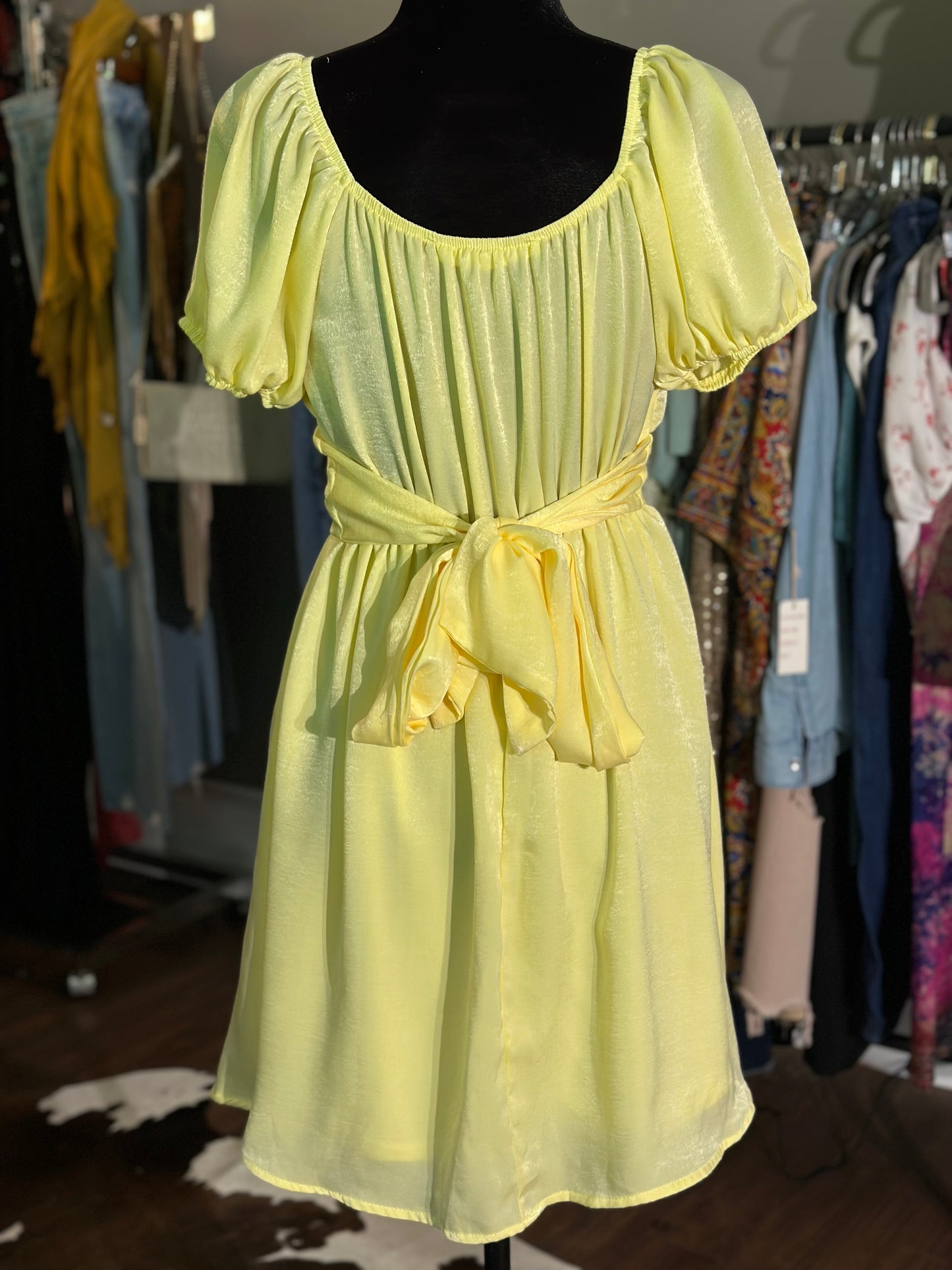 Altar’d State Yellow Dress