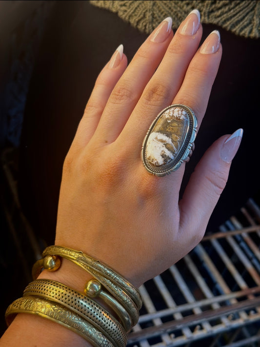 Turquoise Wild Horse Ring
