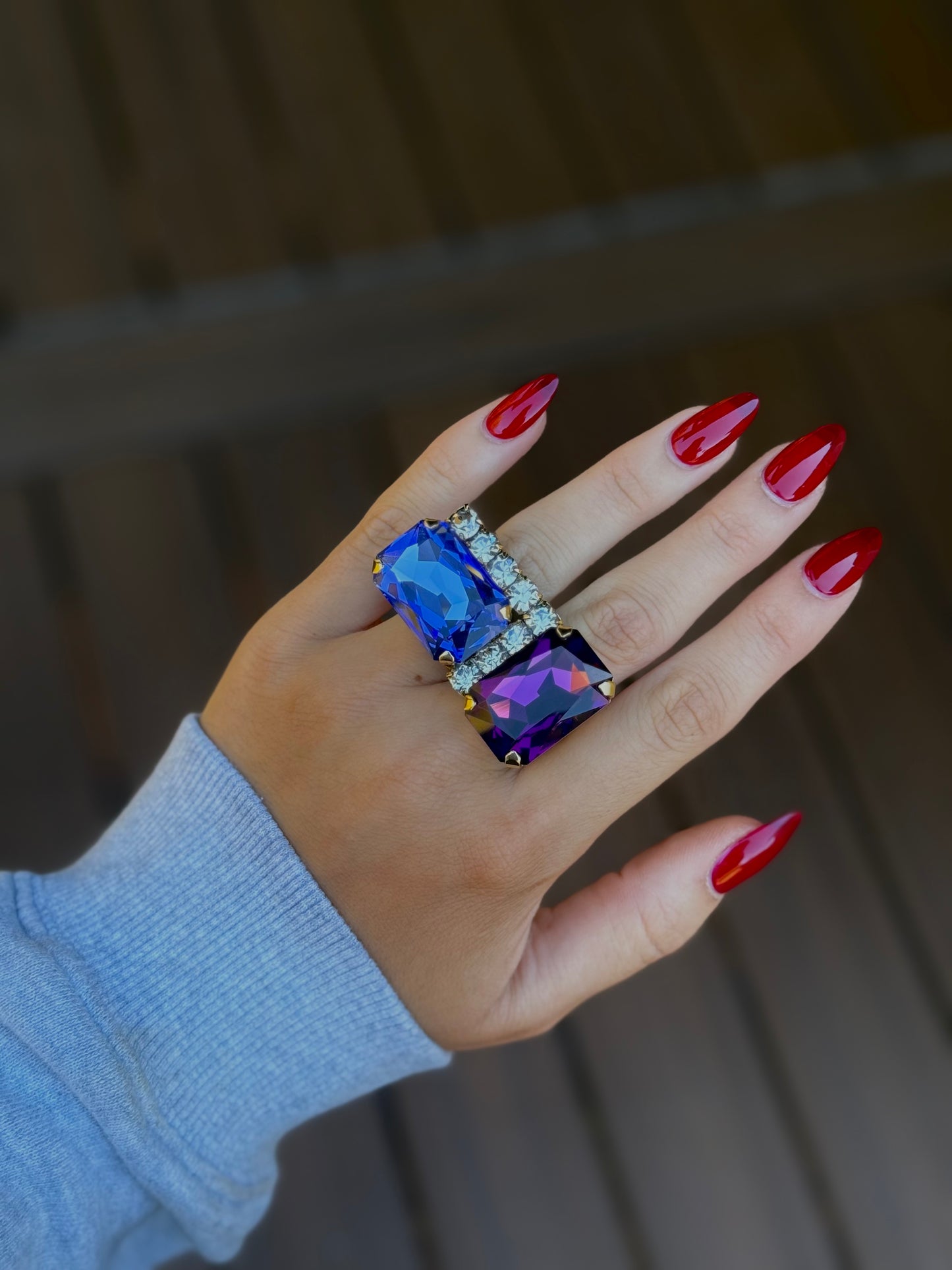 Dreanna Double Adjustable Ring