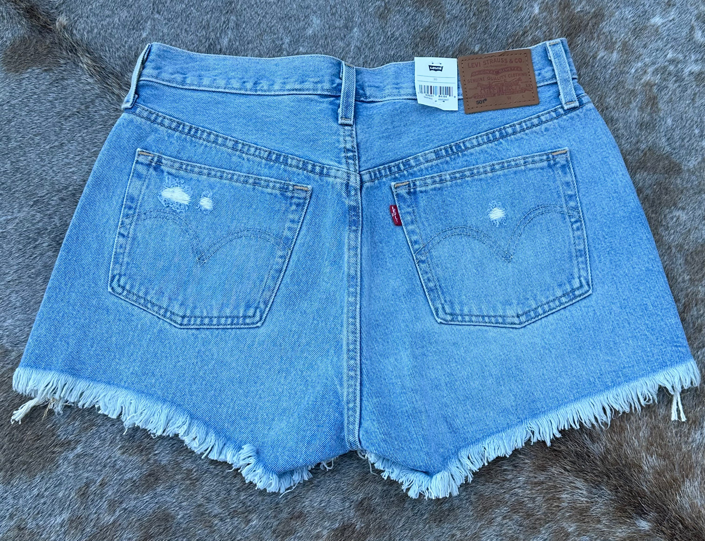 Levi’s 501 Distressed Shorts