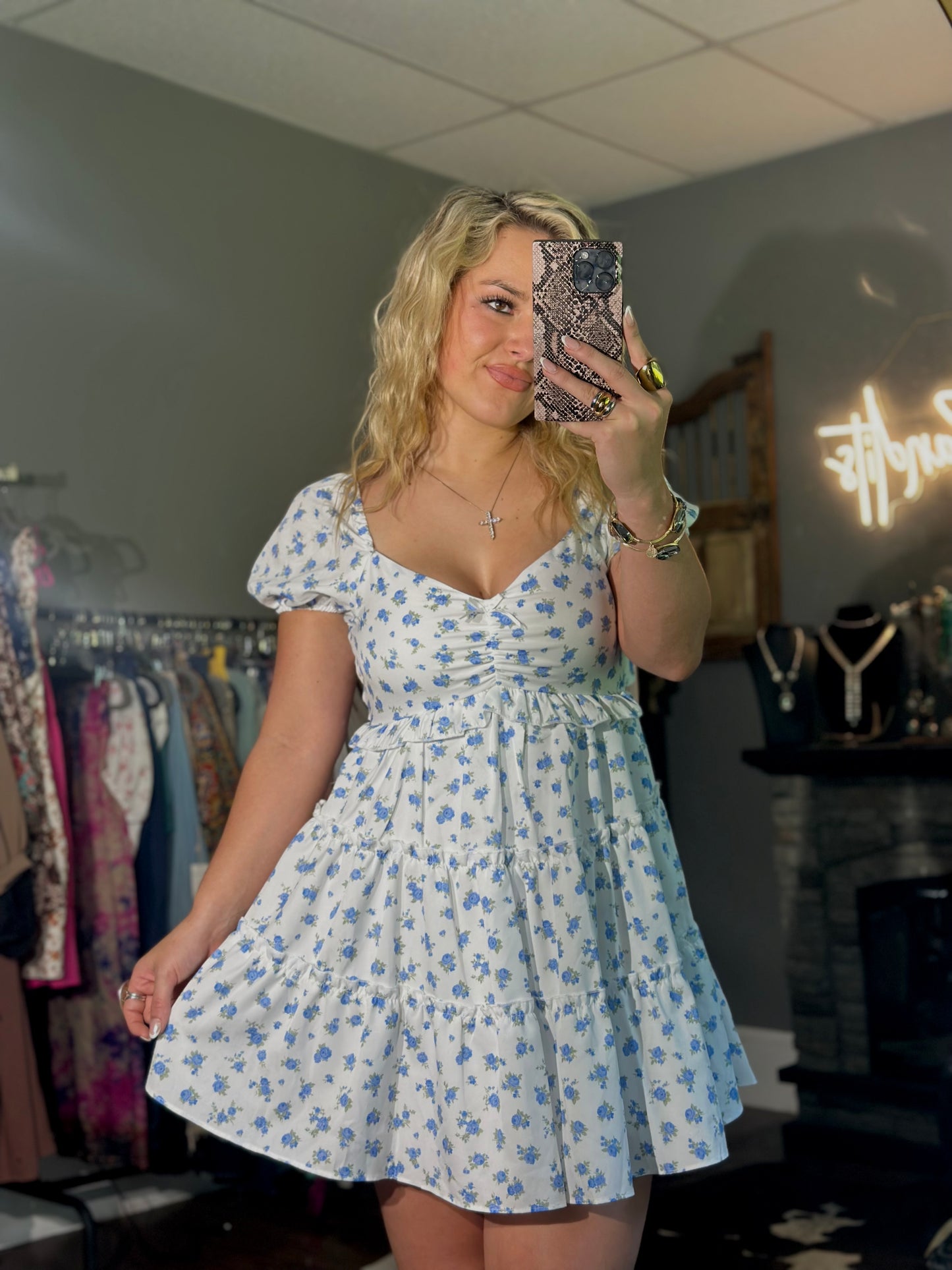Altar’d State Floral Dress