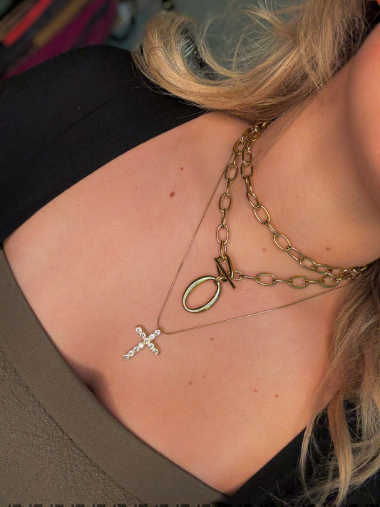 Water Resistant Gold Chain Necklace