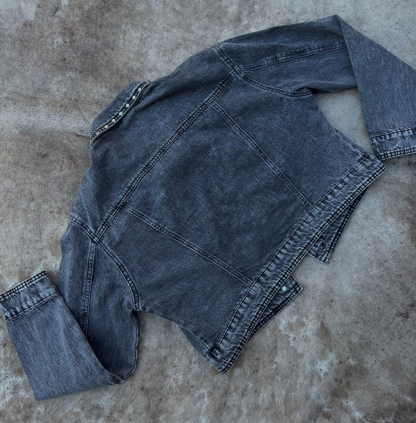 Rebecca Minkoff Grey Denim Jacket