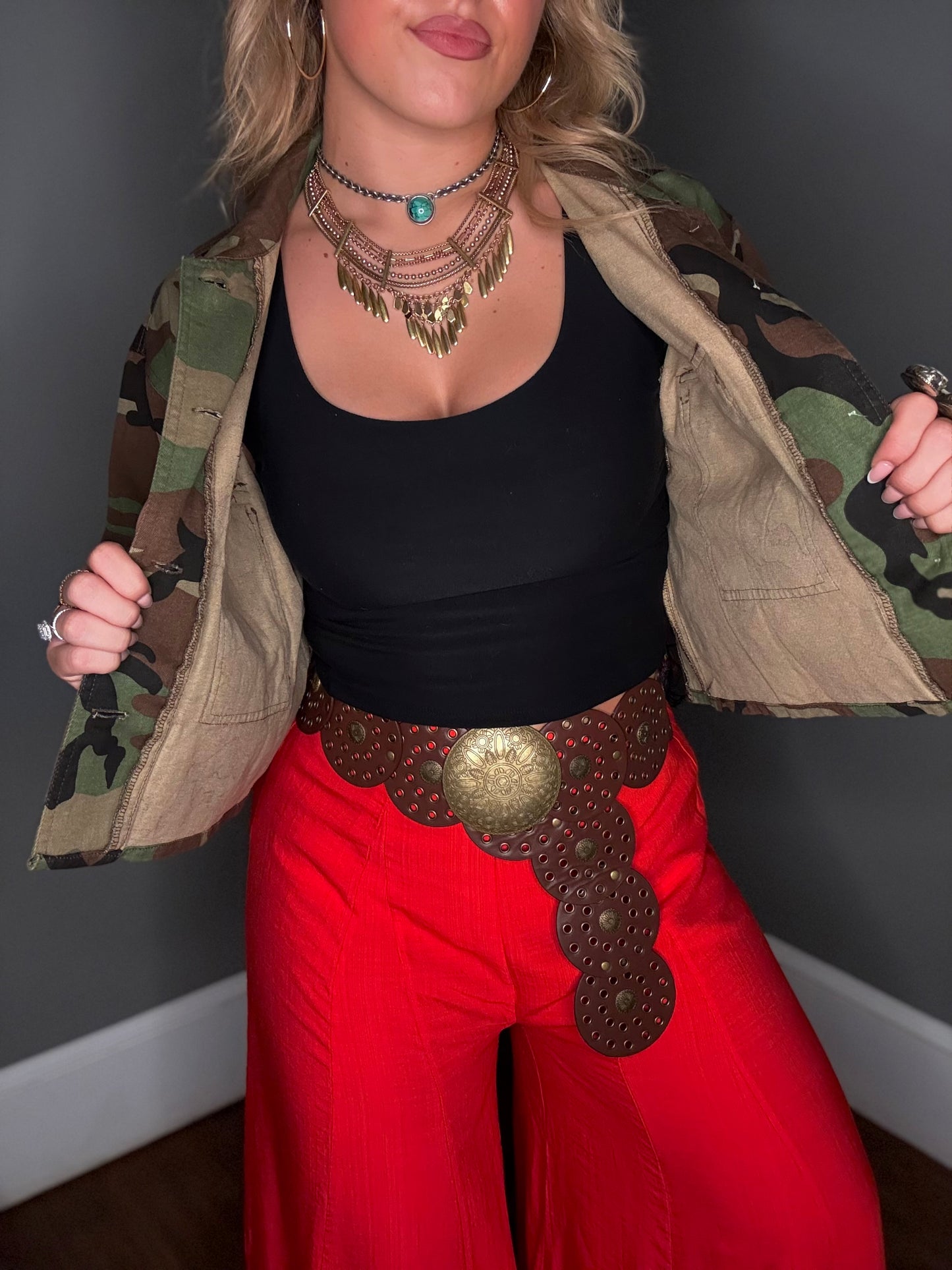 Out Of Sight Camo Sequin Jacket