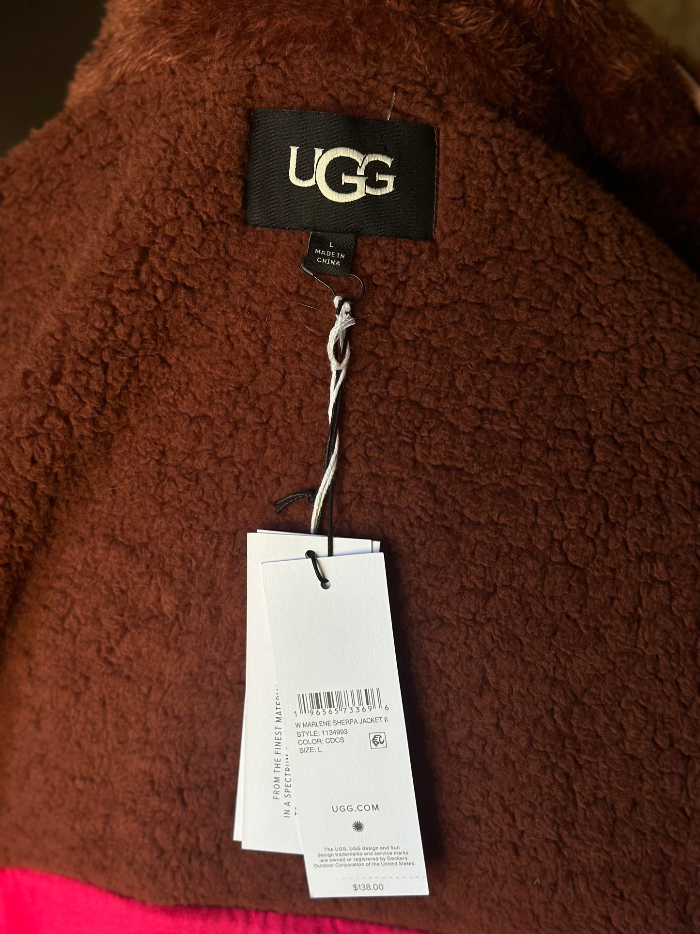 UGG Teddy Bear Zip-Up