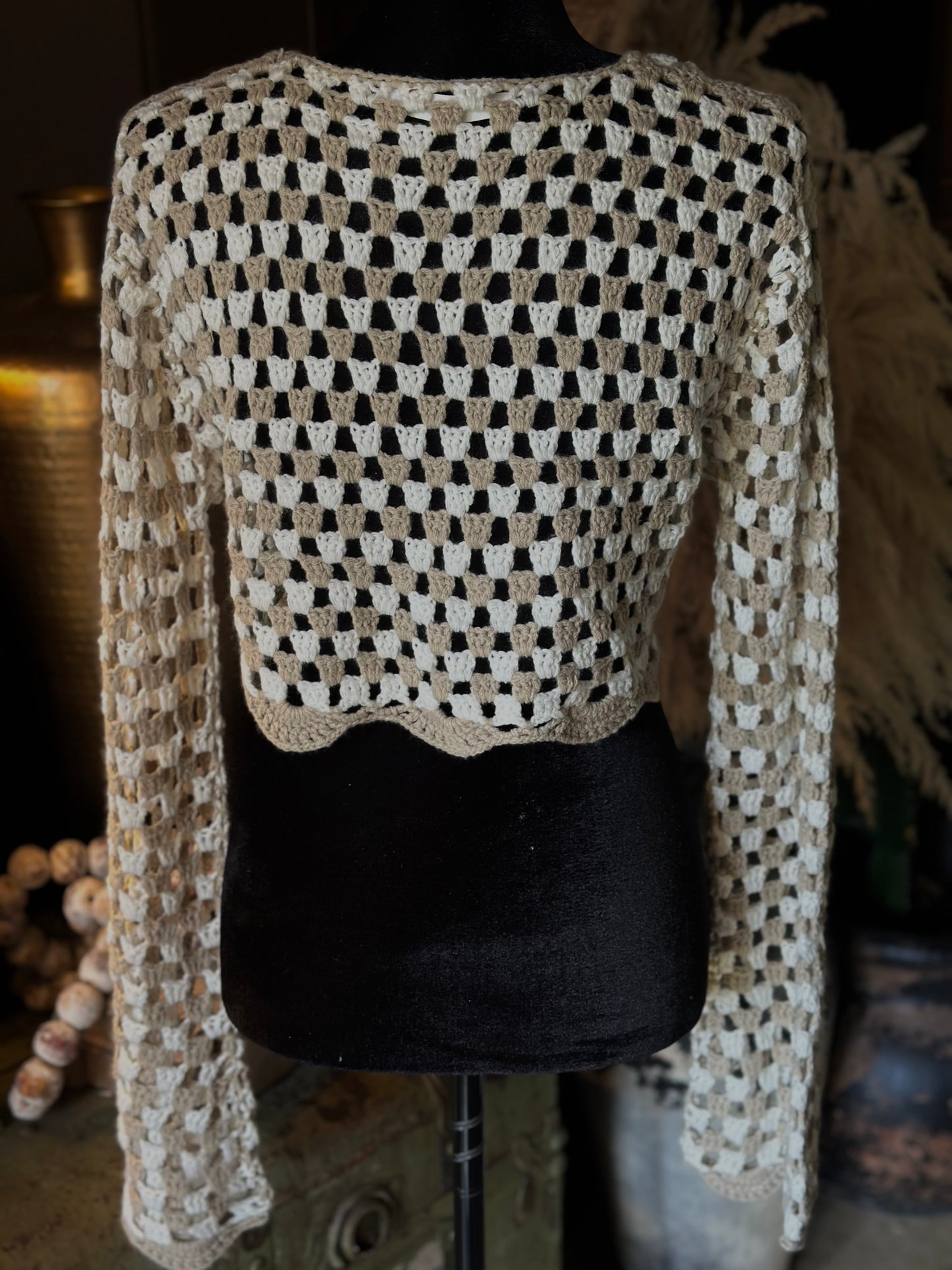 Altar’d State Crochet Knit Top