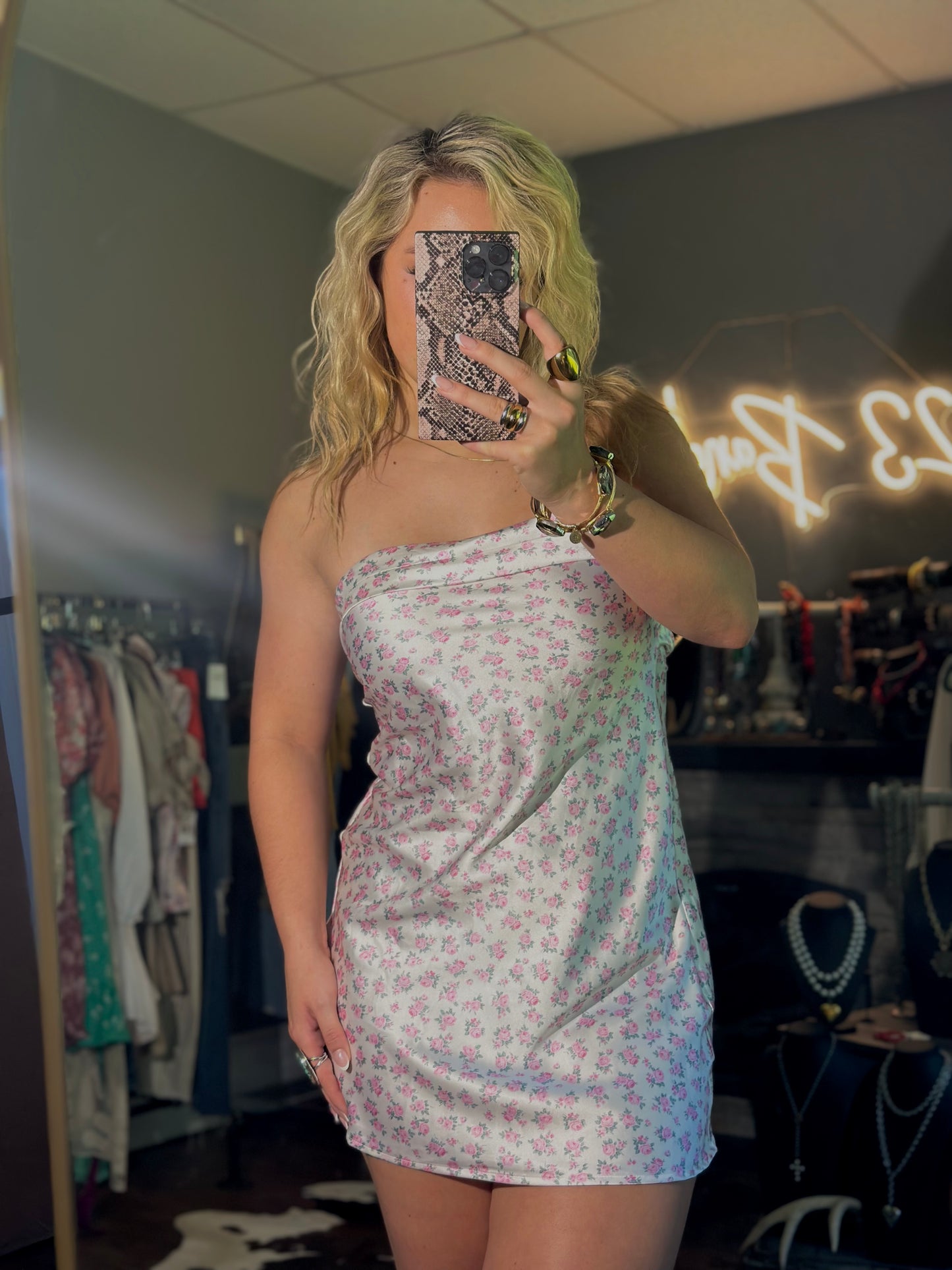 Altar’d State Strapless Dress