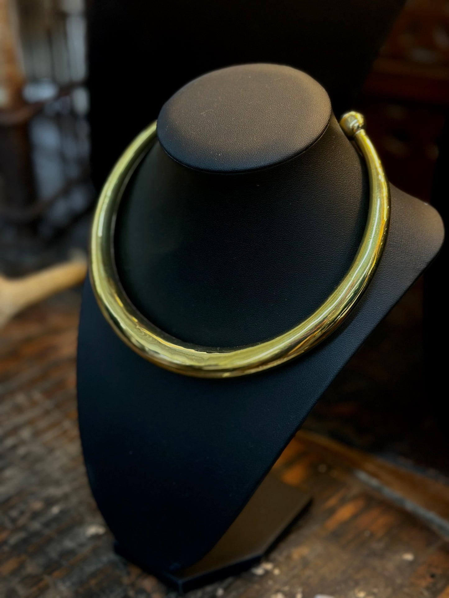 Brass Thick Choker