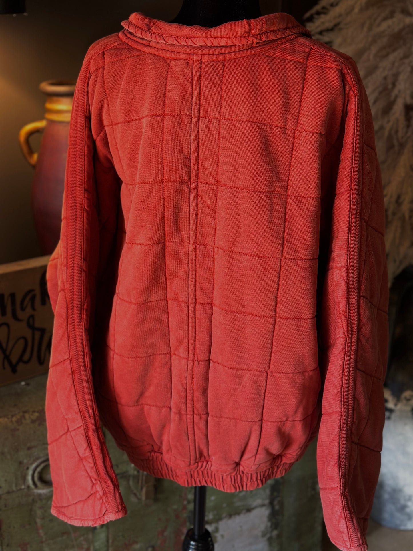 Free People Quilted Jacket