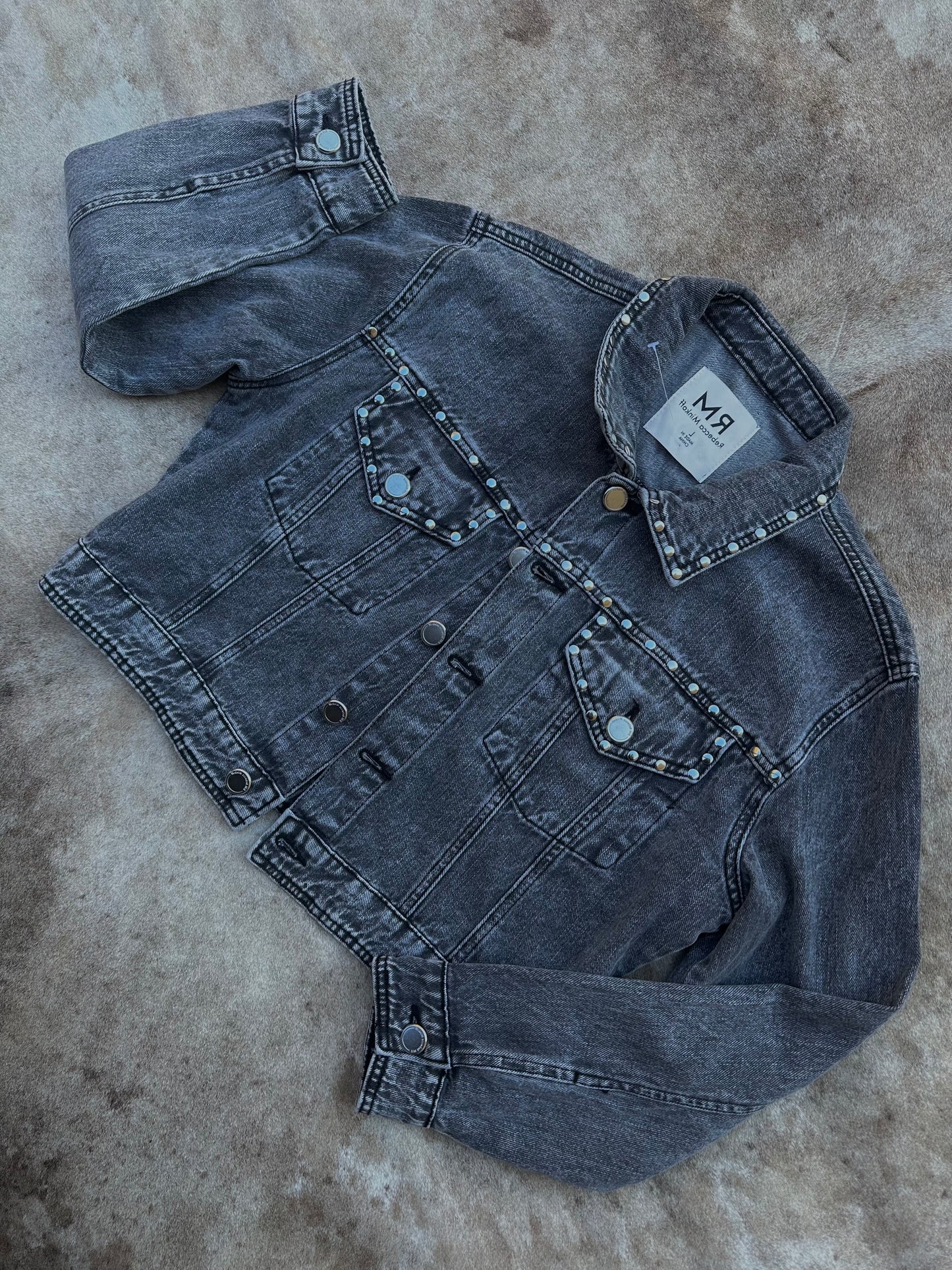 Rebecca Minkoff Grey Denim Jacket