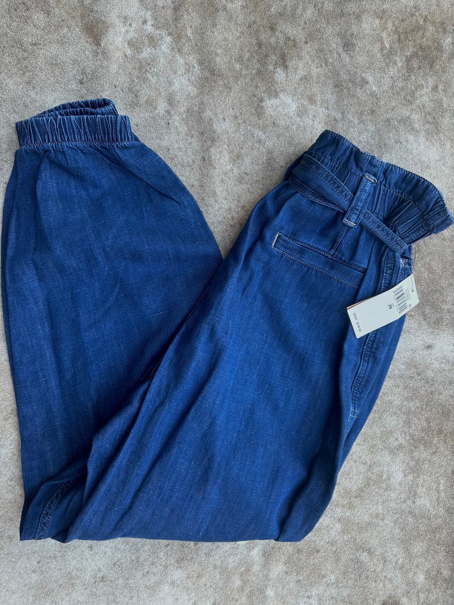 Polo Belted Jeans Joggers