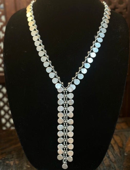 Boho Silver Vintage Necklace
