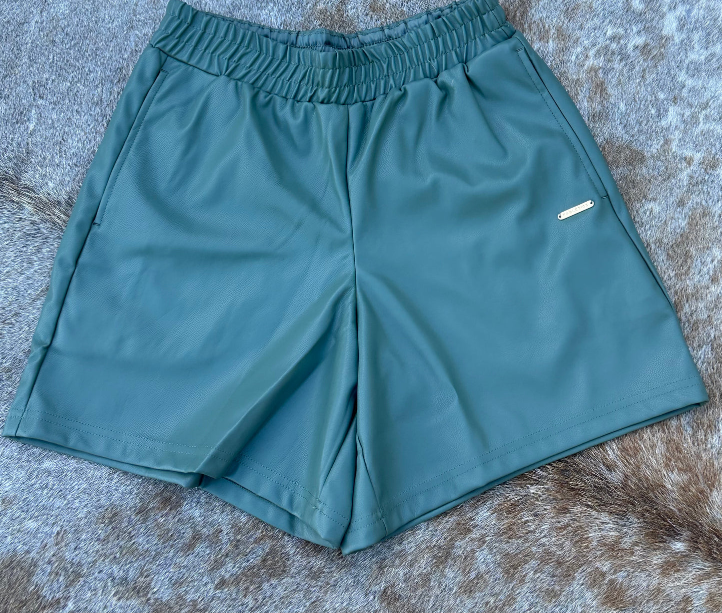 Fabletics Vegan Leather Shorts