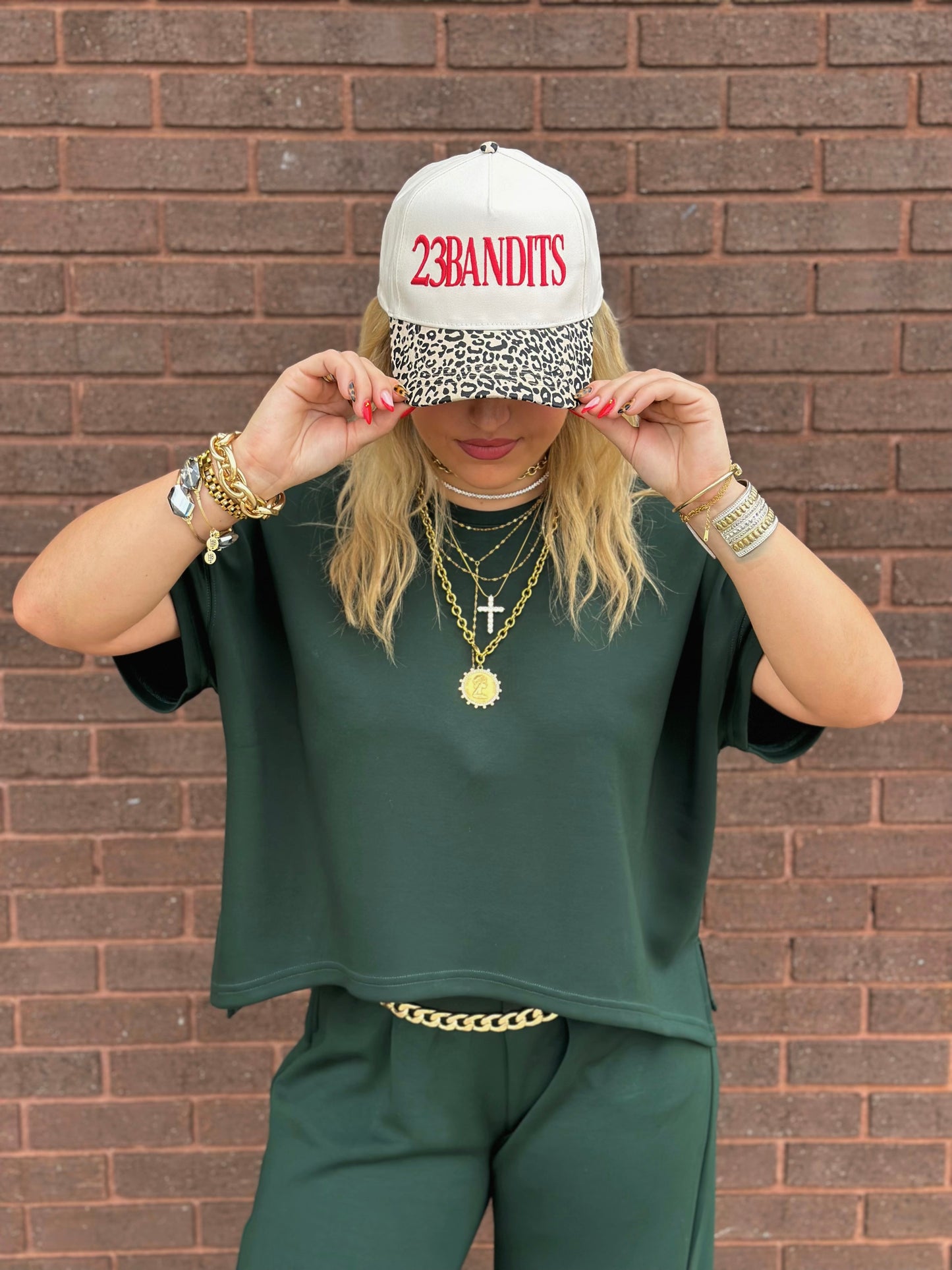 23 Bandits Adjustable Cheetah Hat