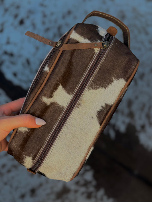 Cowhide Travel Bag
