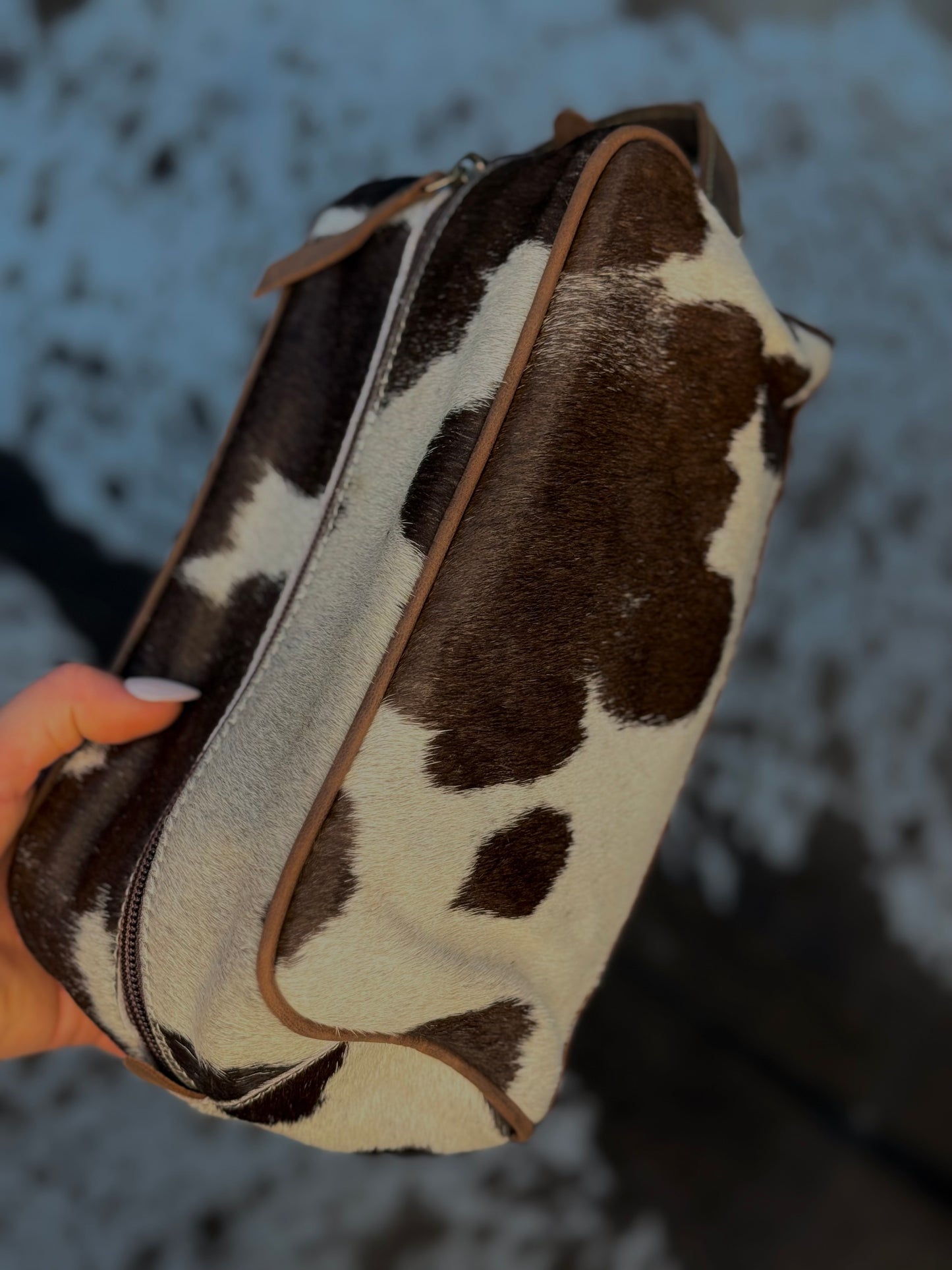 Cowhide Travel Bag