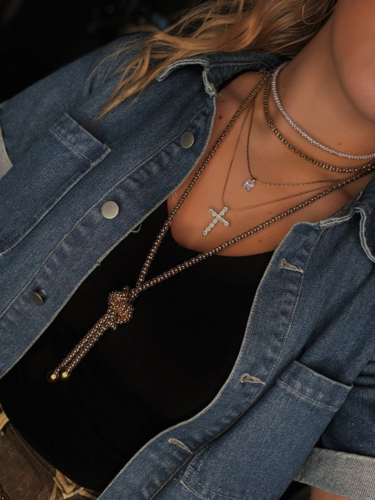 Water Resistant XL Wrap Necklace