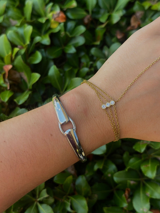 Water Resistant Silver Bracelet