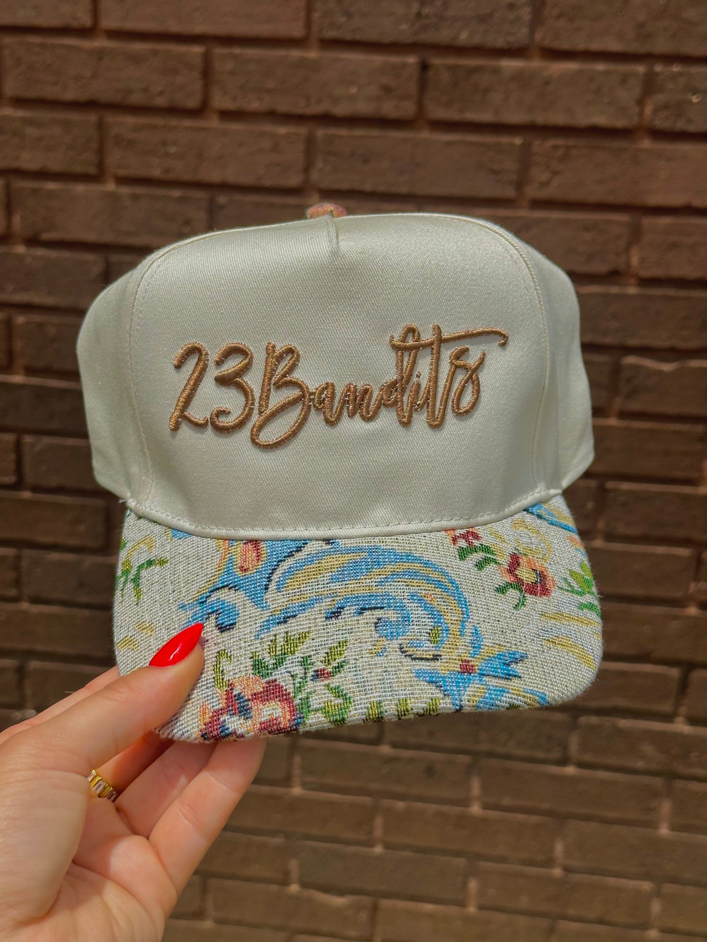 23 Bandits Adjustable Floral Hat
