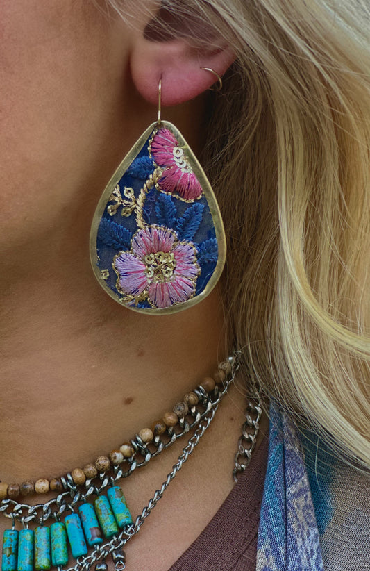 The Dianthus Earrings